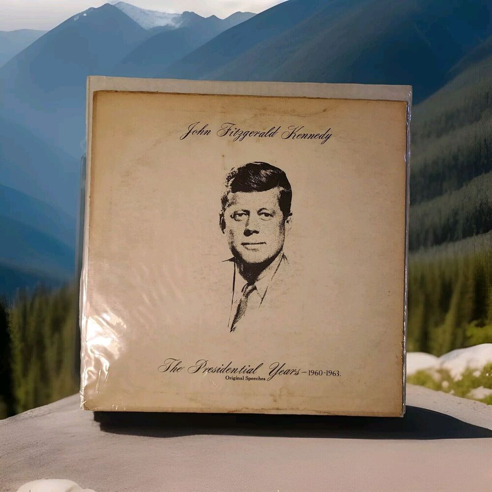 VTG John F Kennedy ~The Presidential Years 1960-1963 Original Speeches~ Vinyl